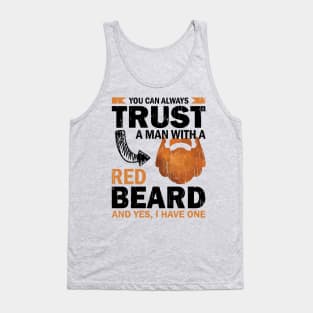 Red Beard Tank Top